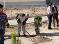 گزارش تصویری مراسم روز درخت کاری و تقدیر از نیروهای باغبانی دانشگاه